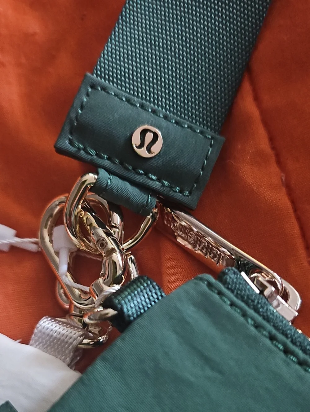 Lululemon Dual Pouch Wristlet *Stack!! Nwts, IVYG/LTIV/GOLD!